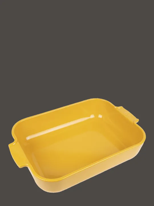 Peugeot Saveurs Appolia Plat four céramique rectangle safran 36 cm - 14.25in -> Idées Cadeaux -50€