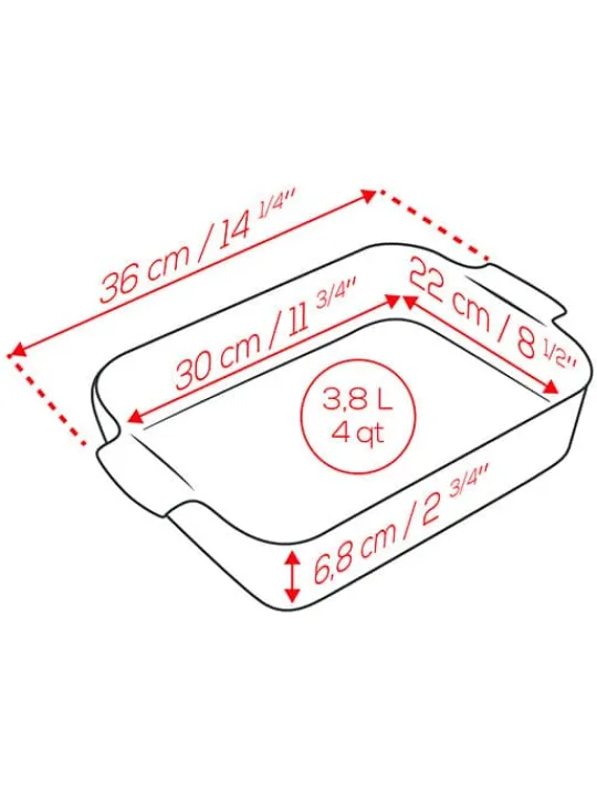 Peugeot Saveurs Appolia Plat four céramique rectangle noir satin 36 cm - 14.25in -> Idées Cadeaux -50€