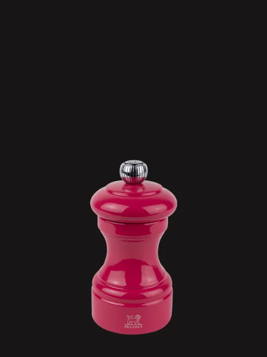 Peugeot Saveurs Bistro Moulin à poivre manuel en bois laqué, rose bonbon, 10 cm - 4" -> Idées Cadeaux -50€ | Envie De Couleurs