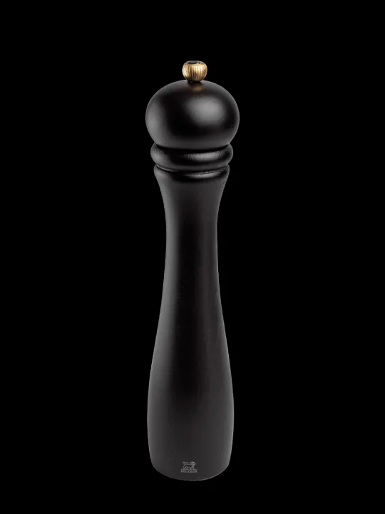 Peugeot Saveurs Checkmate Moulin à sel manuel en bois, , 30 cm - 12in -> Moulins À Sel Et Salières