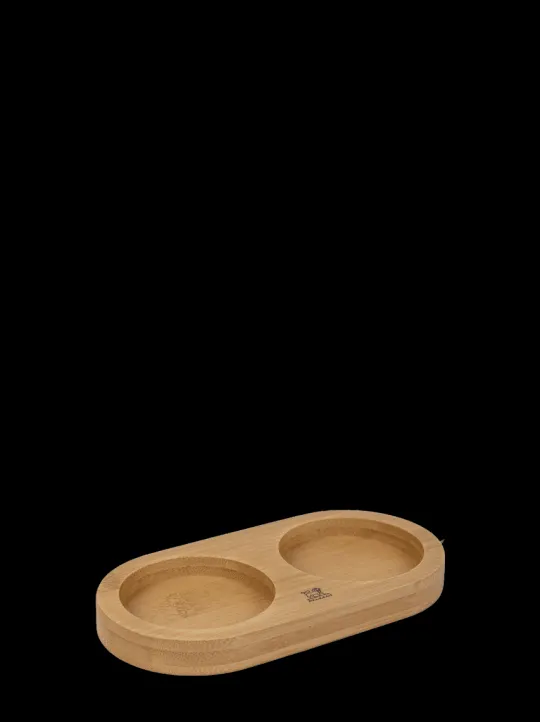 Peugeot Saveurs Linéa Plateau pour deux moulins, bambou, -> Idées Cadeaux -50€ | Accessoires Moulins