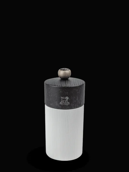 Peugeot Saveurs Line Moulin à sel manuel, alu et graphite, 12 cm - 4,75in -> Envie De Design | Moulins À Sel Et Salières