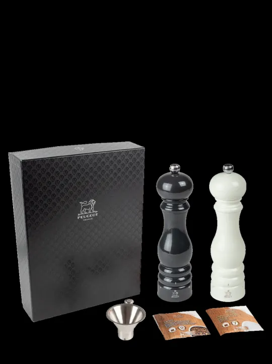 Peugeot Saveurs Pack ParisRama u'Select Ardoise et Ivoire 22 cm -> Coffrets Cadeaux | Duos Et Combi 2 En 1
