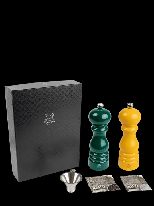 Peugeot Saveurs Pack ParisRama u'Select Vert et Jaune 18 cm -> Coffrets Cadeaux | Envie De Couleurs