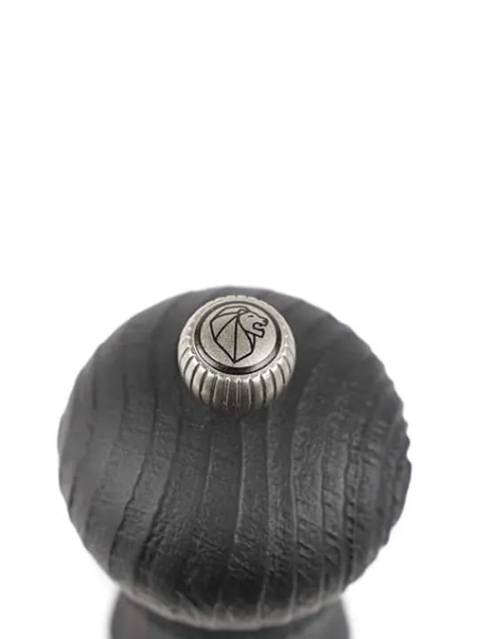 Peugeot Saveurs Paris nature black Moulin à poivre manuel en bois upcyclé et son poivre fair trade, noir, 30 cm - 12in -> Moulins À Poivre